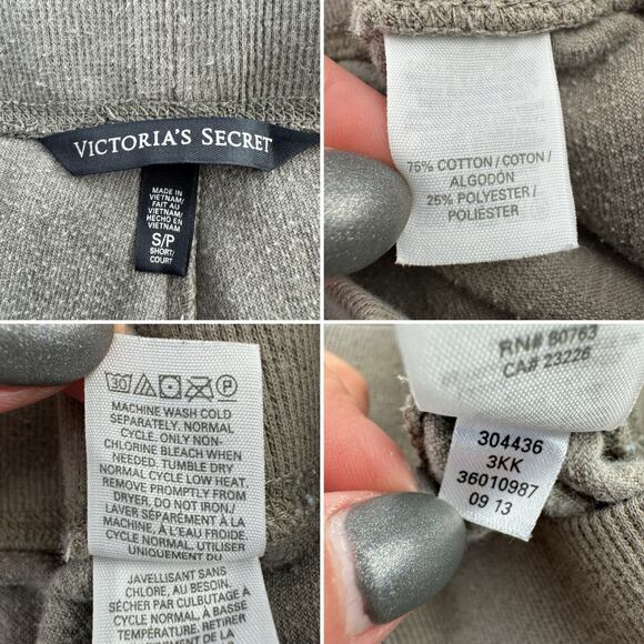 Y2K Victoria's Secret Velour Track Suit Set Full-Zip Hoodie Pants Size Small - Picture 11 of 16